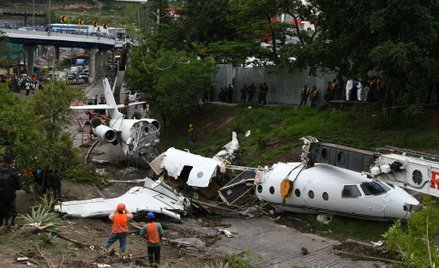W Hondurasie rozbił się samolot. Wszyscy przeżyli