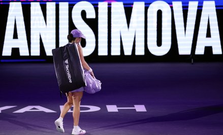 Iga Świątek po meczu z Amandą Anisimovą.