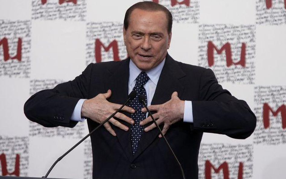 Premier Włoch Silvio Berlusconi