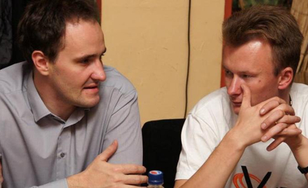 Remigiusz Kościelny (z lewej) i Jarosław Wojczakowski od początku wspólnie kierują Vivid Games