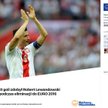 Lewandowski w kampanii PO. PZPN reaguje