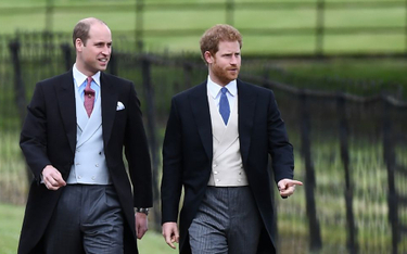 Książę Harry (z prawej) i jego starszy brat, książę William