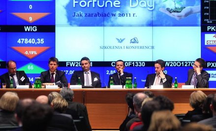 Debata ekspertów rynku kapitałowego na temat sytuacji na rynkach w 2011 r. zgromadziła spore grono s