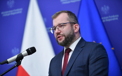 Minister funduszy i polityki regionalnej Grzegorz Puda