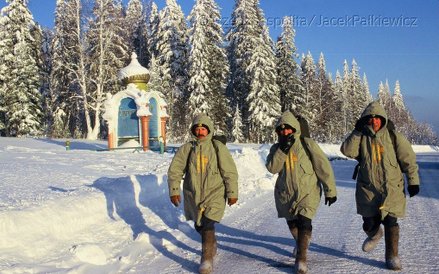 Hodowca reniferów na Czukotce