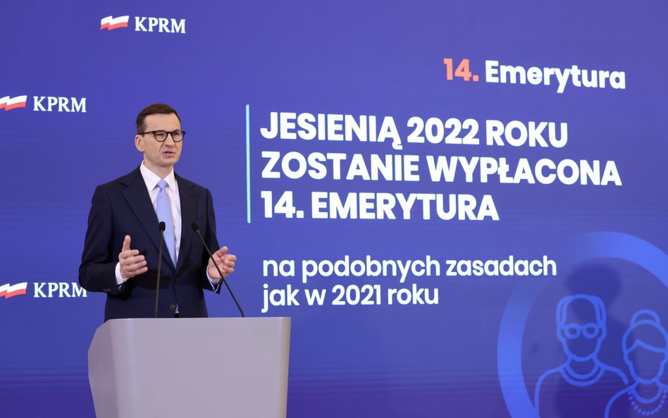 Premier Mateusz Morawiecki