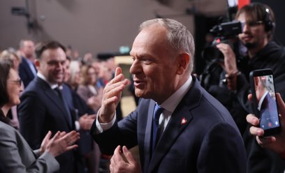 Przewodniczący Platformy Obywatelskiej Donald Tusk