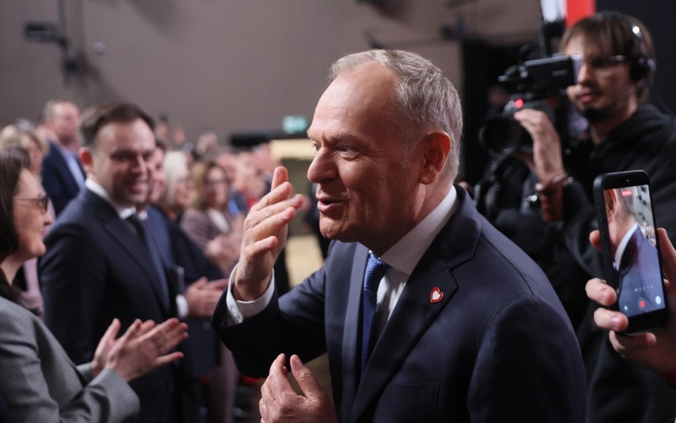 Przewodniczący Platformy Obywatelskiej Donald Tusk