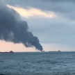 Wybuchy statków na Krymie. Załogi musiały skakać do morza