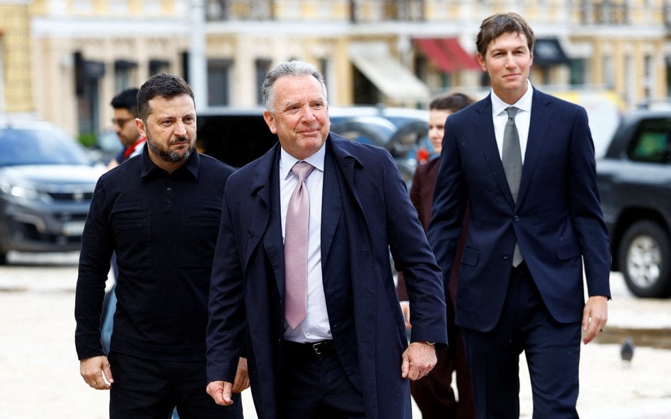 Specjalny wysłannik prezydenta USA Steve Witkoff i zięć Donalda Trumpa Jared Kushner przybyli do Kij