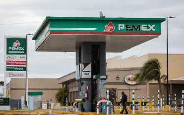 Stacja państwowego koncernu Petroleos Mexicanos