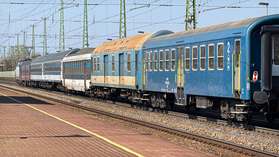 Tak wyglądają pociągi na Węgrzech