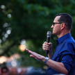 Ruszyła kampania wyborcza do parlamentu 2023. Premier Mateusz Morawiecki podczas spotkania z mieszka