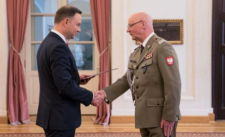 Generał Andrzej Reudowicz znów u prezydenta
