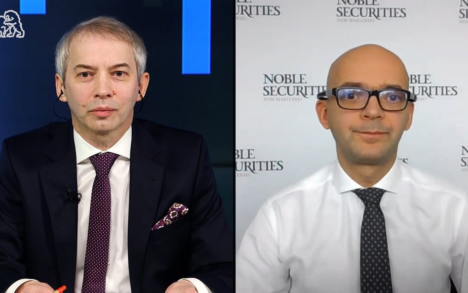 Sobiesław Kozłowski, dyrektor departamentu analiz i doradztwa w Noble Securities, był gościem Darius