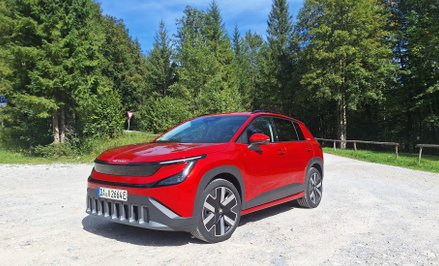 W czasie testu miałem do dyspozycji topową wersję Škoda Epiq 55.