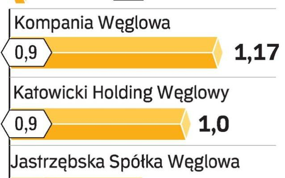 W latach 2008 i 2009 spółki węglowe ze Śląska zainwestu- ją 5,2 mld zł. Do 2015 r. ma to być 19 mld 