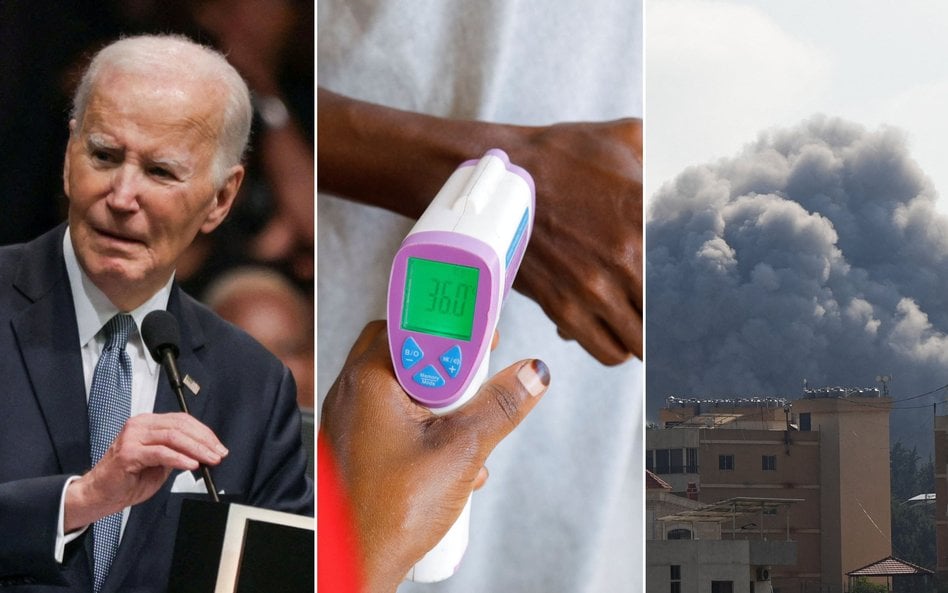Joe Biden pozywa Departament Sprawiedliwości USA; podejrzenie zakażenia wirusem Ebola w Indiach; Izr