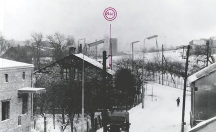 Ulica Krakowska w Zagórzu (dziś dzielnica Sosnowca). Miejsce zamachu na Władysława Gomułkę dokonaneg