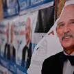 Plakat Janusza Korwin-Mikkego (fot. Jakub Cegieła)