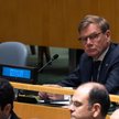 Minister spraw zagranicznych Niemiec Johann Wadephul podczas wyboru niestałych członków Rady Bezpiec