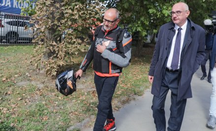 Od lewej prok. Dariusz Barski (L) i zastępca Prokuratora Generalnego Michał Ostrowski (P)