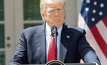 Prezydent USA Donald Trump ostro potraktował Syrię.