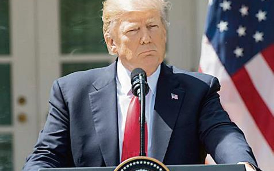 Prezydent USA Donald Trump ostro potraktował Syrię.