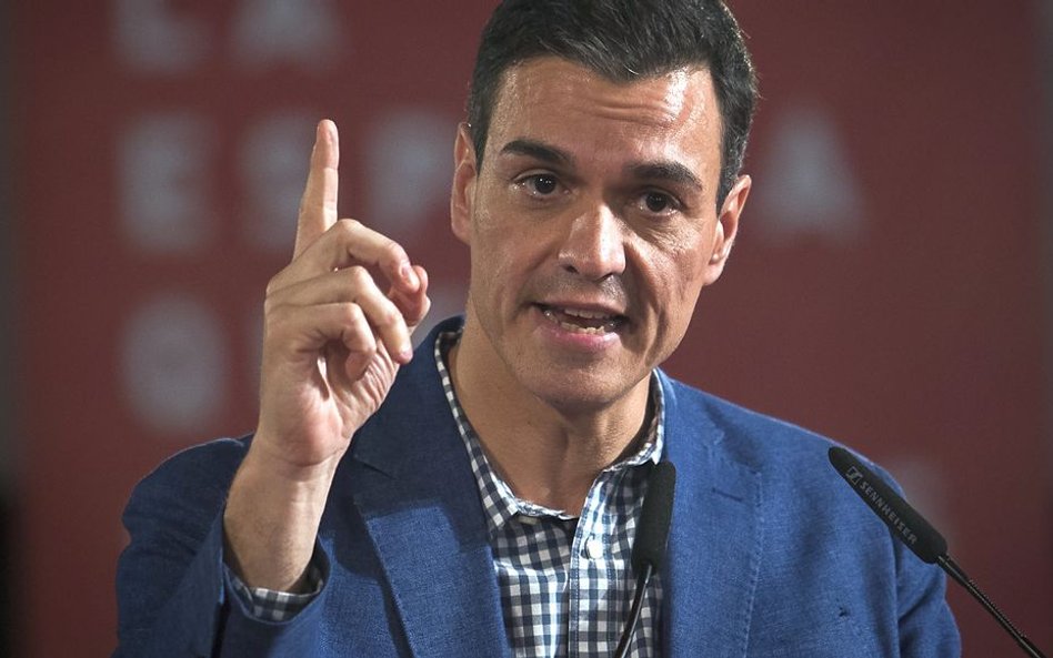 Premier Pedro Sánchez, lider PSOE