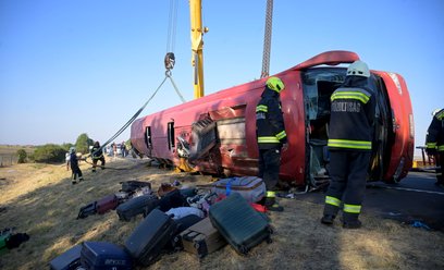 W wypadku autokaru zginęło dwanaście osób