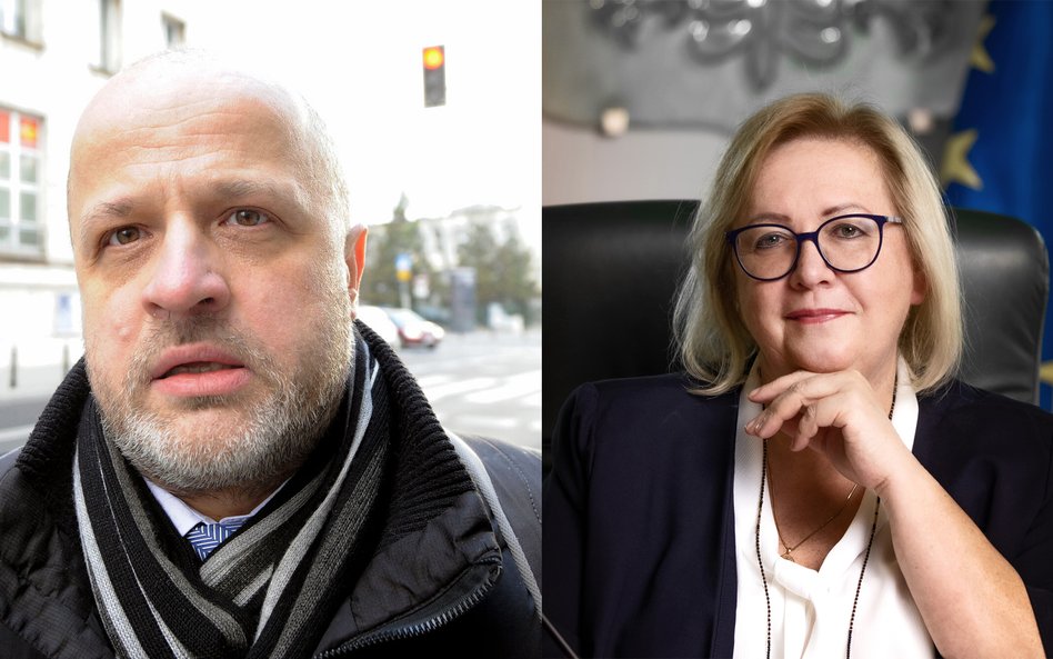 Sędzia Piotr Gąciarek, I Prezes SN Małgorzata Manowska