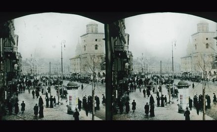 Krakowskie Przedmieście w wizjerze fotoplastykonu. 3D na miarę XIX wieku