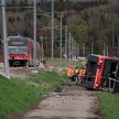 Szwajcaria. Wykoleiły się dwa pociągi. Wielu rannych