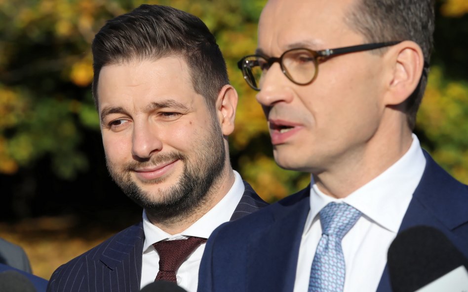 Mateusz Morawiecki i Patryk Jaki