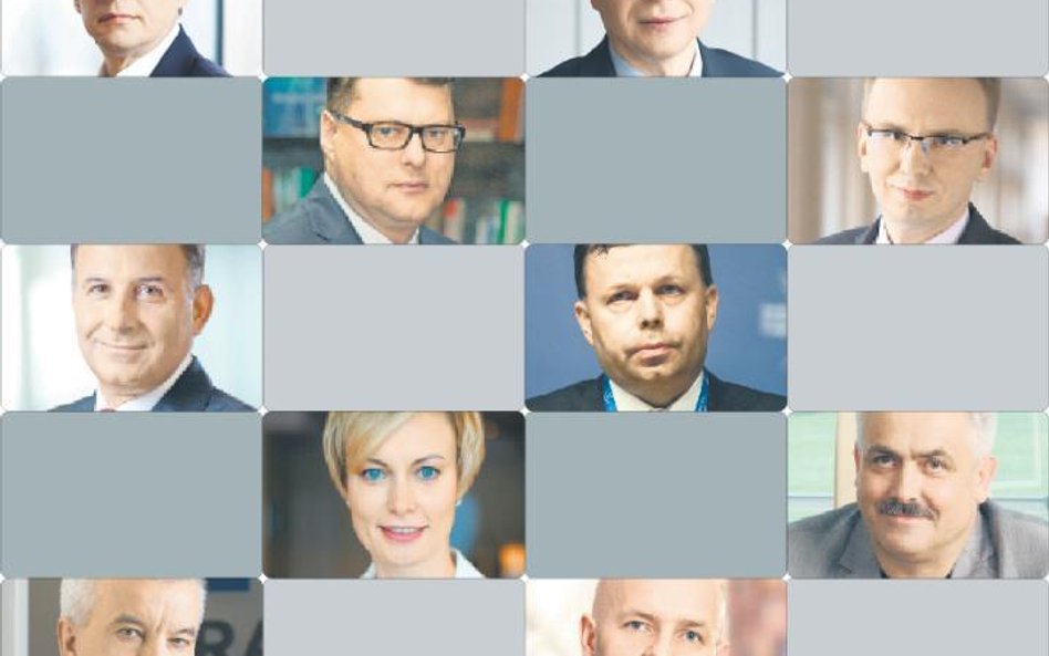 Od góry (z lewej): Wojciech Sobieraj, prezes Alior Banku, Dariusz Kaśków, prezes Energi, Tomasz Gawl