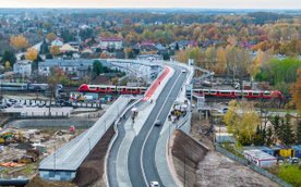 Kierowcy pojechali nowym wiaduktem w czwartek, 30 października