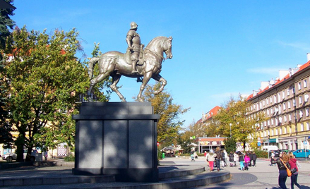Bartolomeo Colleoni na Placu Lotników w Szczecinie