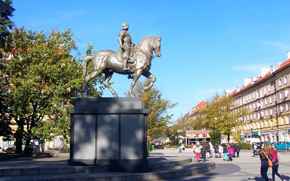 Bartolomeo Colleoni na Placu Lotników w Szczecinie