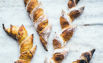 Monika cała w mące