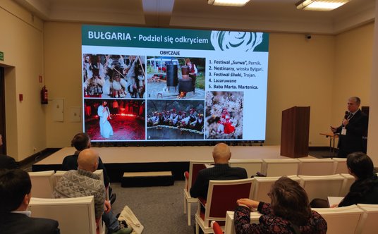 O Bułgarii opowiadał podczas targów turystycznych ITTF Warsaw radca Nikolay Kostov