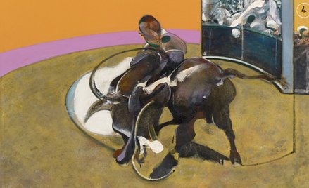 Francis Bacon, „Studium walki byków”, 1969, Royal Academy of Arts