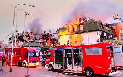Pożar rozprzestrzeniał się niesamowicie szybko