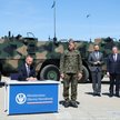 Uroczystość podpisania umowy wykonawczej nr 1 na zakup Lekkich Opancerzonych Transporterów Rozpoznaw