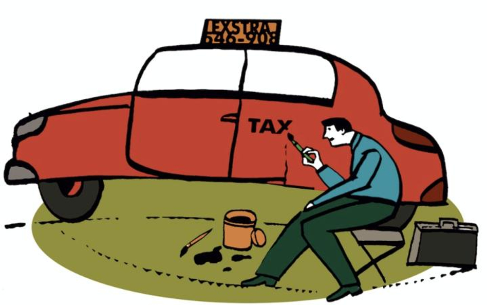 Taksówkarz potrzebuje licencji