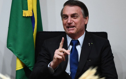 Prezydent Brazylii Jair Bolsonaro