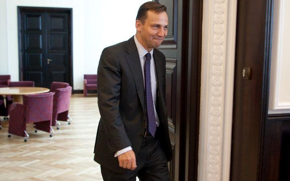 Szef MSZ Radosław Sikorski