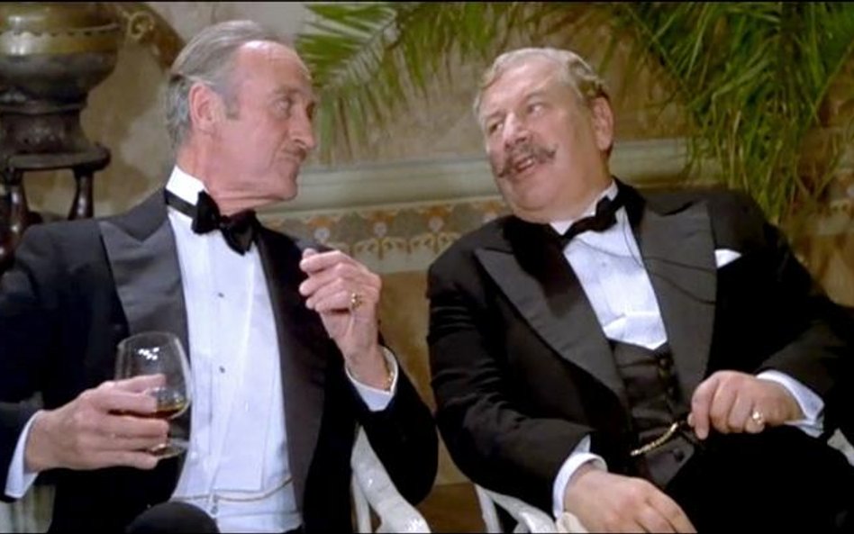 David Niven i Peter Ustinov jako Hercules Poirot w "Śmierci na Nilu" (Fot. Jose C Silva / Foter / CC