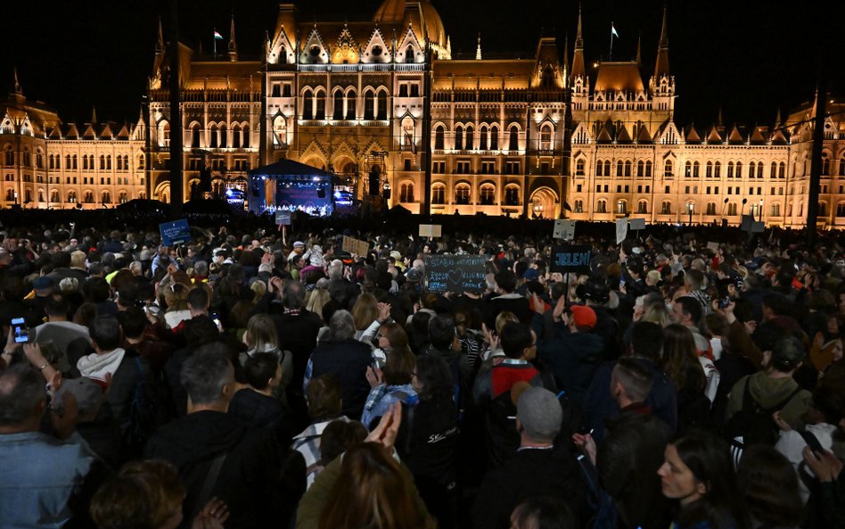 Protest w Budapeszcie