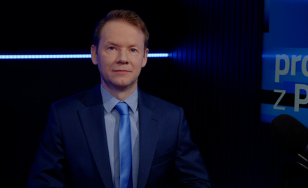 Gościem Przemysława Tychmanowicza w Parkiet TV był Michał Fidelus, analityk BM Pekao. Fot. mat. pras