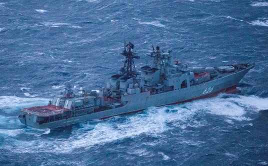 Fregata Wice-admirał Kułakow projektu 1155 typu Udałoj.